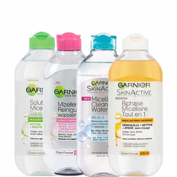 Nước tẩy trang Garnier có tốt không? Review chi tiết 4 loại